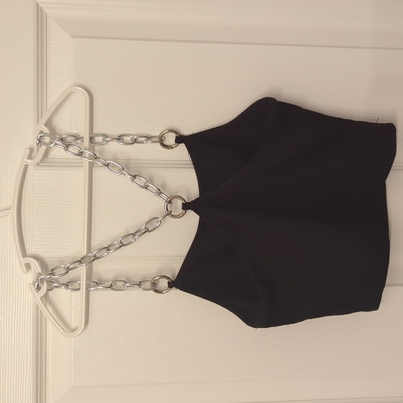 Black Chain Tank - Picture 2 of 2